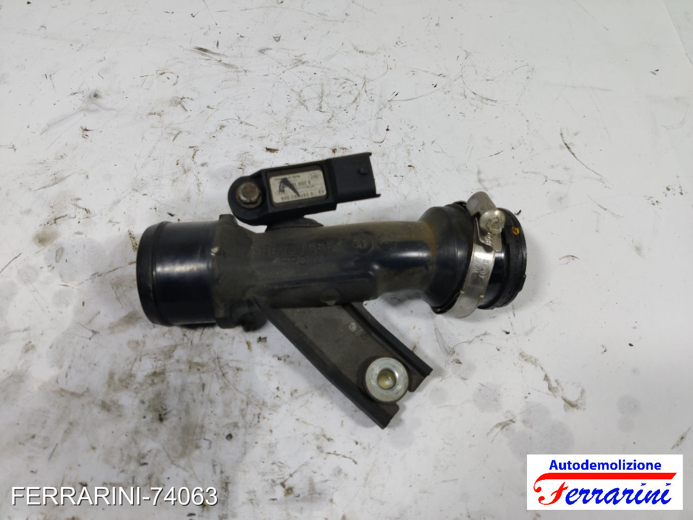 MAP bosch manicotto intercooler K9K NISSAN QASHQAI 1 J10, JJ10E, NJ10 1.5 DCI 7