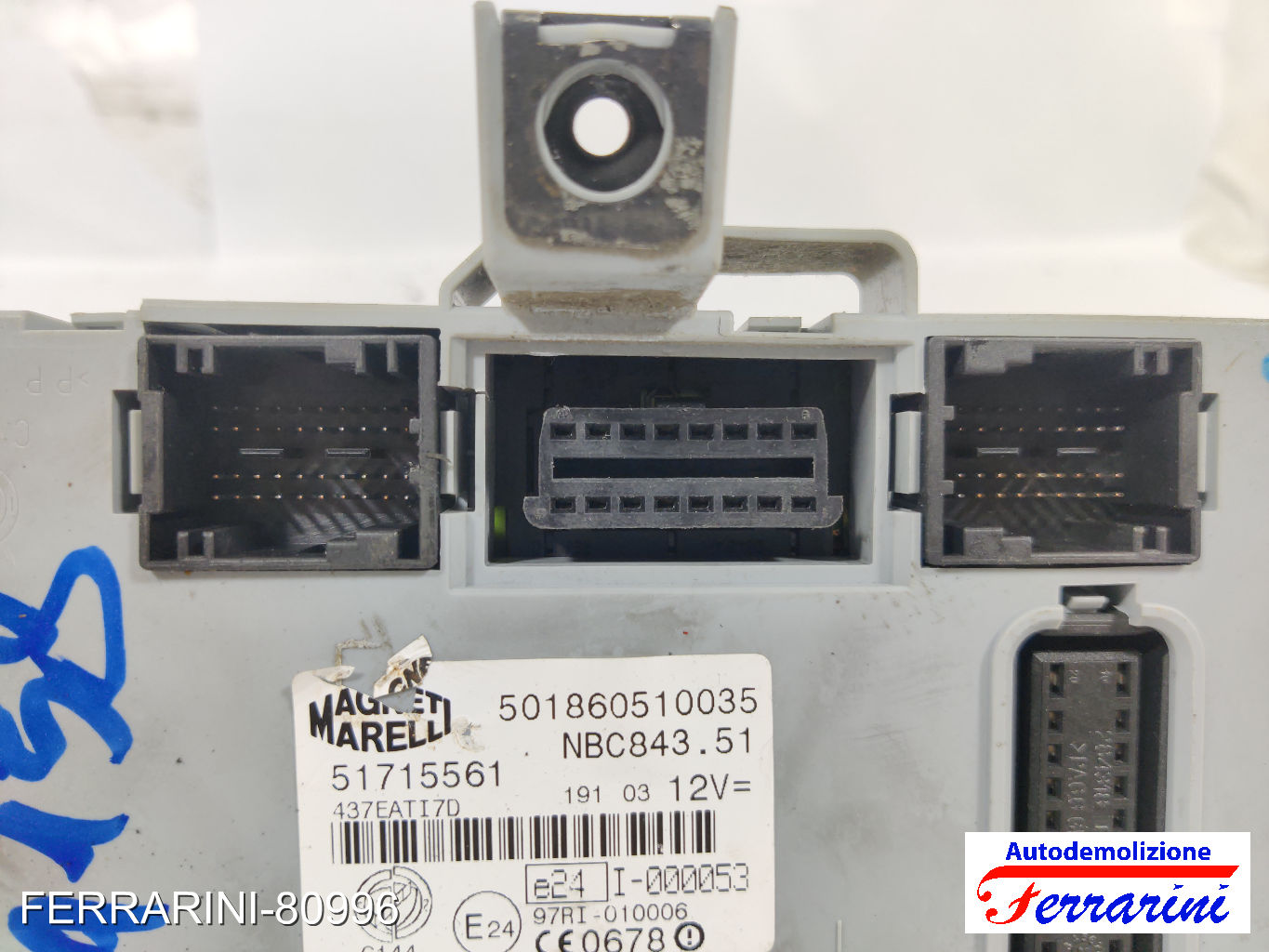 Kit Accensione LANCIA YPSILON 843 1.2 2003-2011 55191981 10
