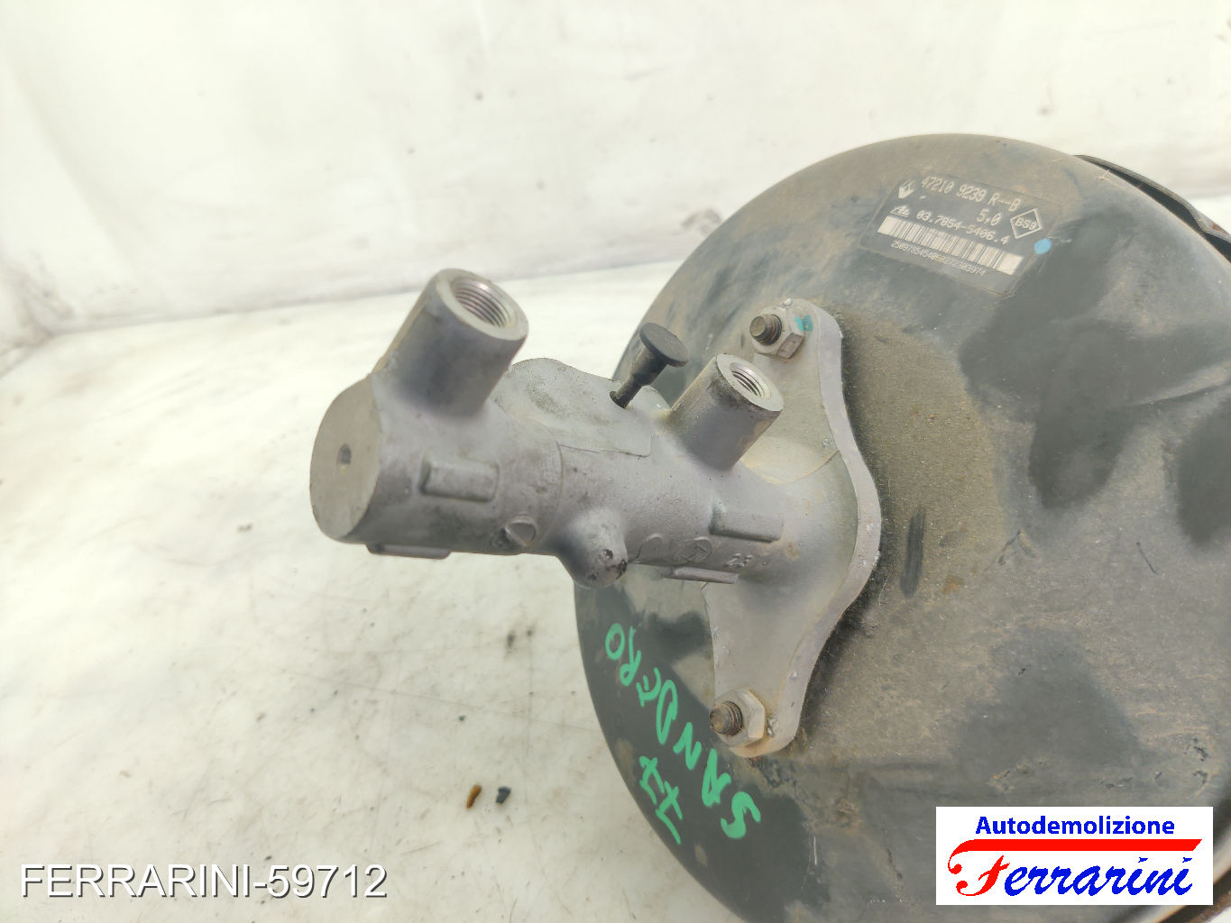 Servofreno DACIA SANDERO 1.6 LPG 2010-2012 472109239R, 03785454064