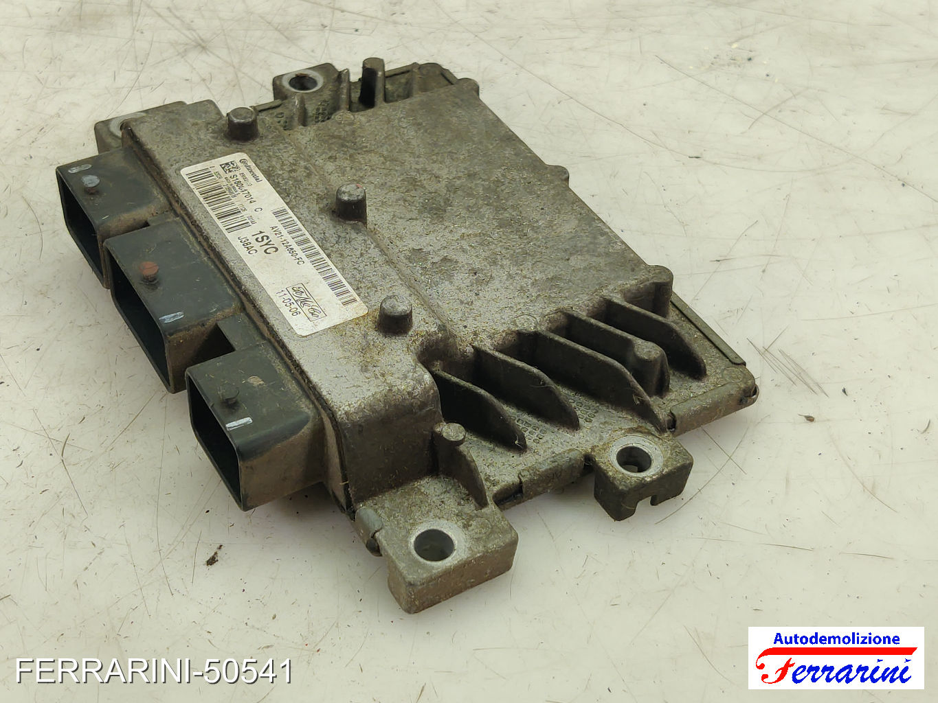 Centralina Motore FORD FIESTA 6 CB1, CCN 1.4 2008-2012 S180047014, AV2112A650FC