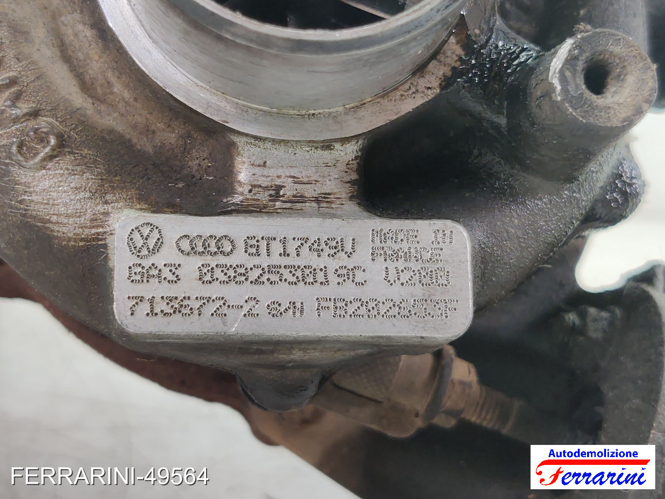 Turbina VW GOLF 4 1J1 1.9 TDI 1997-2004 038253019C