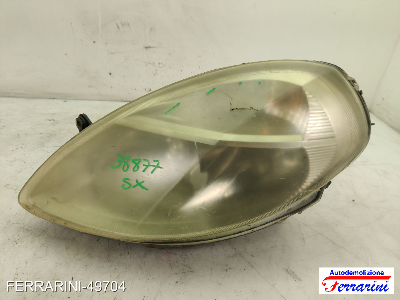 Faro Anteriore LANCIA YPSILON 843 2003-2011 sinistro, sx 51786654, 51702679 12