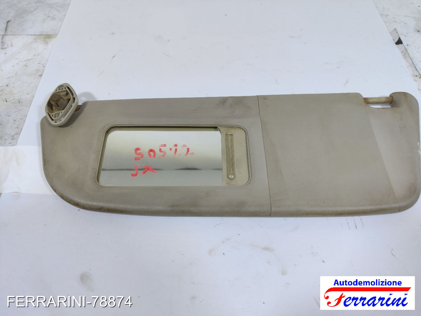 Aletta Parasole OPEL CORSA B S93 1996-2000 sinistro, sx 9