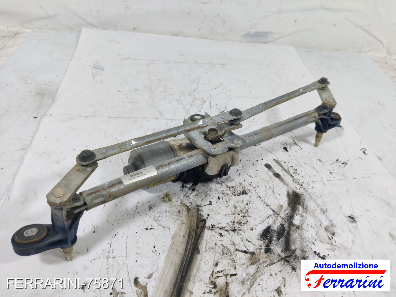 Spazzacqua Motorino Tergicristallo LANCIA YPSILON 843 2003-2011 anteriore 7