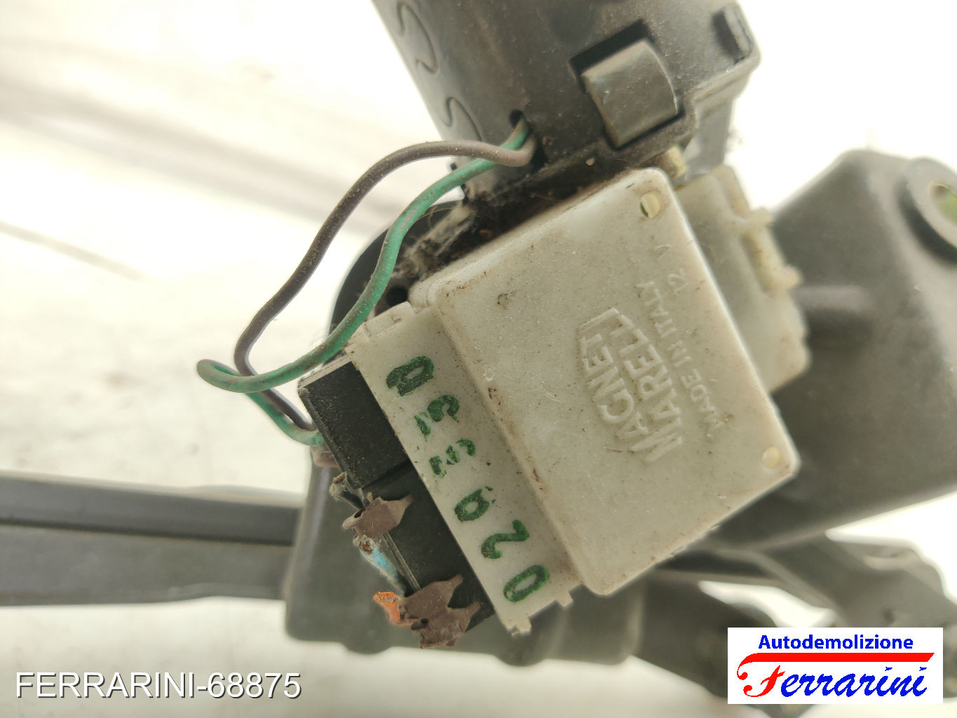 Spazzacqua Motorino Tergicristallo FIAT SEICENTO 600 187 1997-2008 anteriore