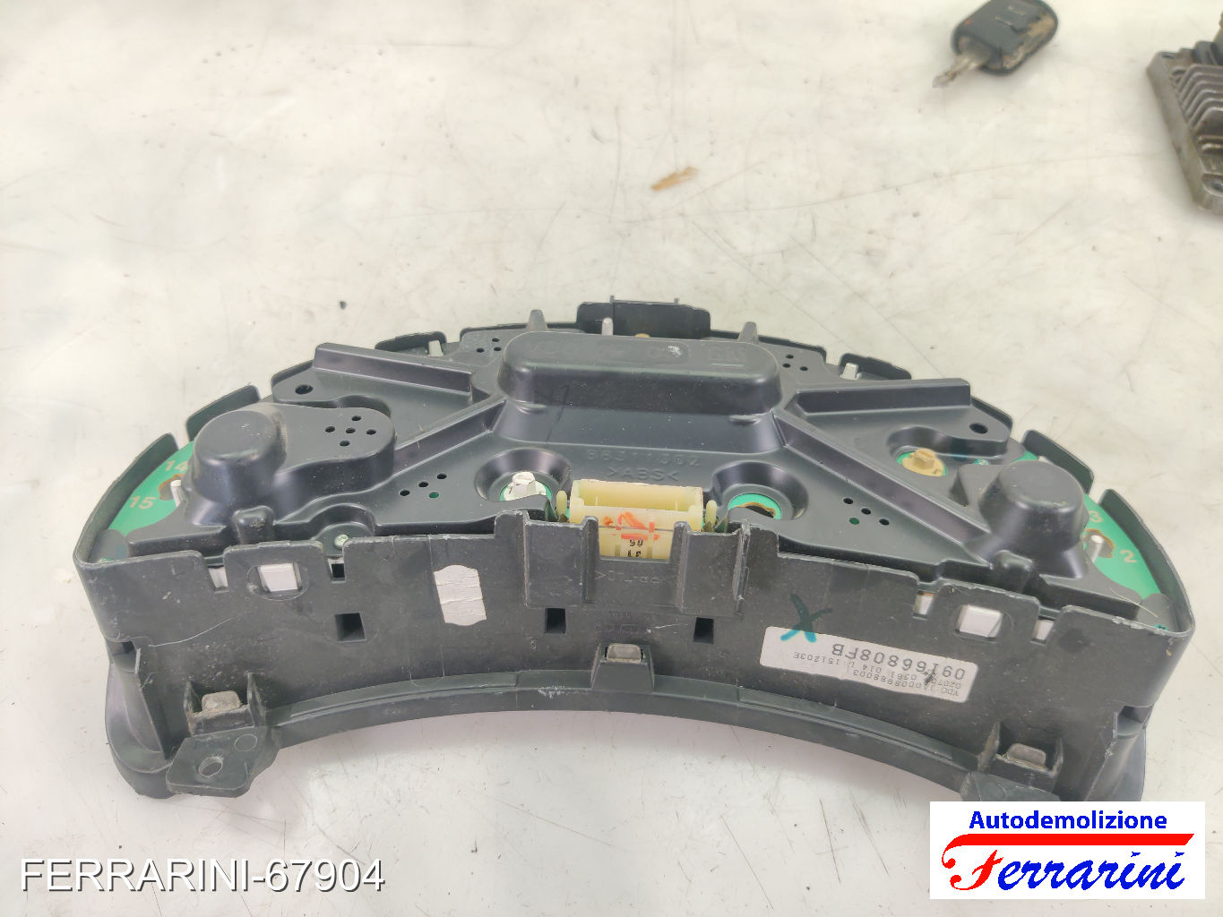 Kit Accensione OPEL CORSA C X01 1.7 DTI 16V 2000-2003 09389429 8