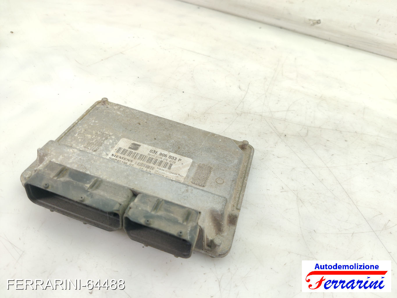 Centralina Motore SEAT IBIZA 3 6L1 1.2 2002-2006 03E906033P, 5WP40196, 330606