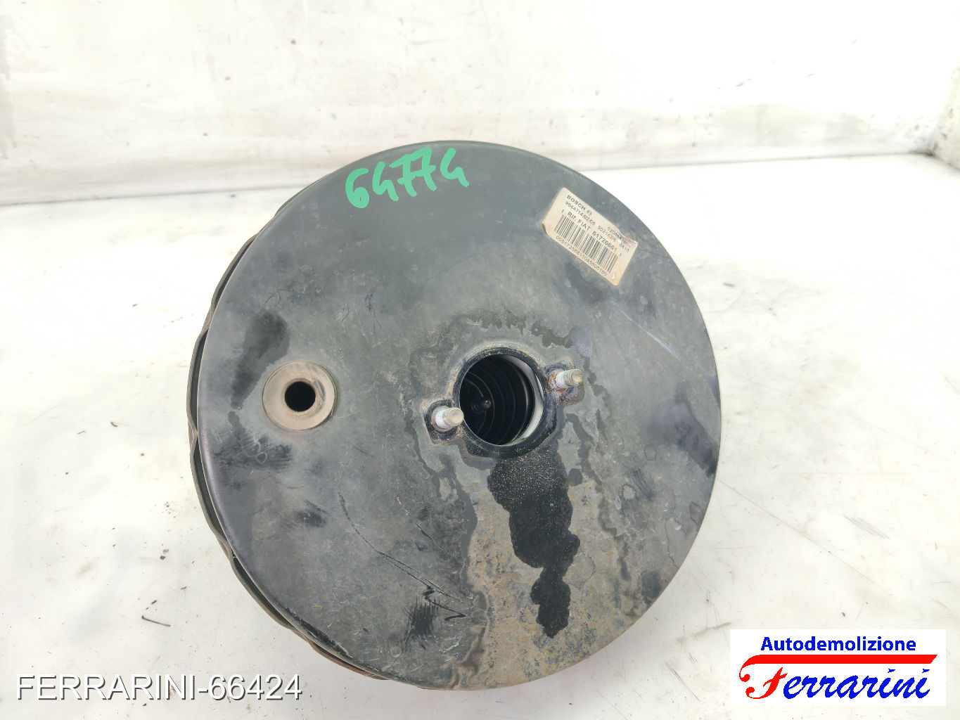 Servofreno FIAT IDEA 350 1.3 D MULTIJET 2004-2012 51725661, 51837298, 02040003 8