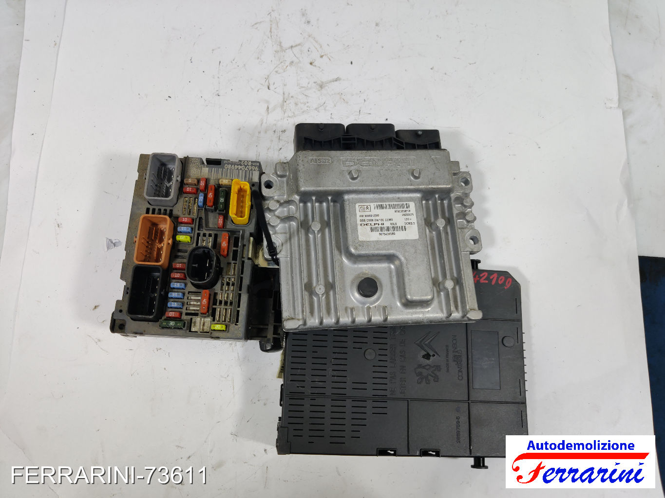 Kit Accensione CITROEN C4 GRAND PICASSO 1 UA 2.0 HDI 165 2010-2013 9675434580