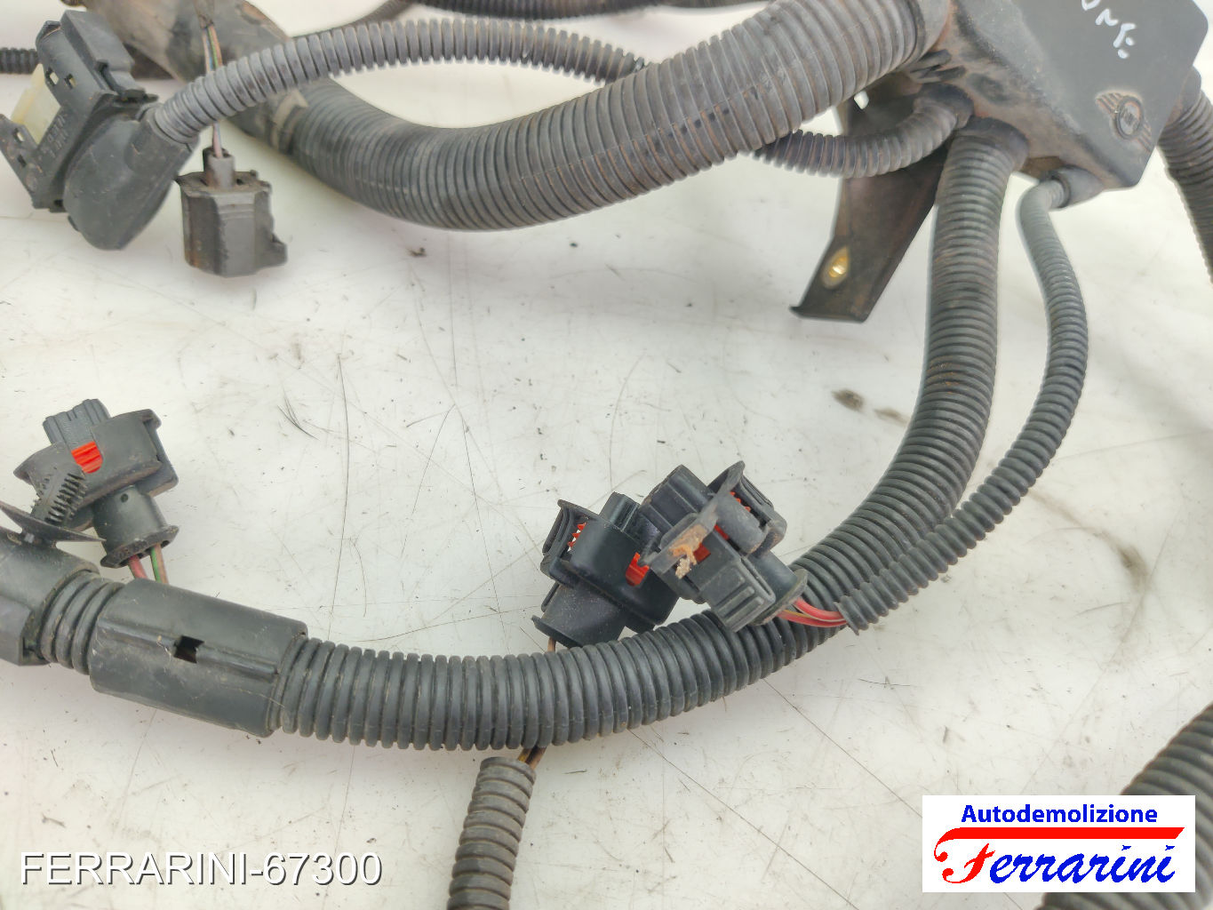 W10B16A Cablaggio Motore MINI - R50, R53 ONE 2001-2006 12517533100, 2861067810 13