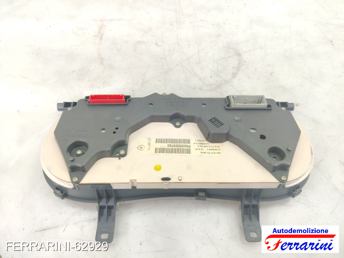 Quadro Contachilometri RENAULT CLIO 2 BB, CB 1.2 1998-2010 8200059763, 216589083 11