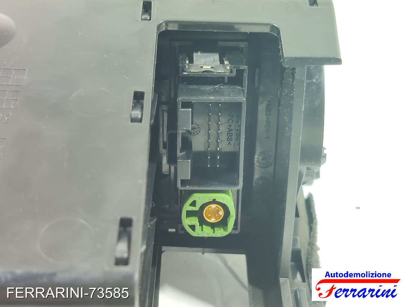 Cassetto portaoggetti consolle centrale cambio VW GOLF 7 5G1, BE1, BE2, BQ1