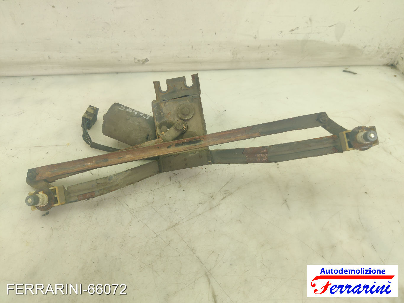 Spazzacqua Motorino Tergicristallo FIAT FIORINO 127 1977-1986 anteriore