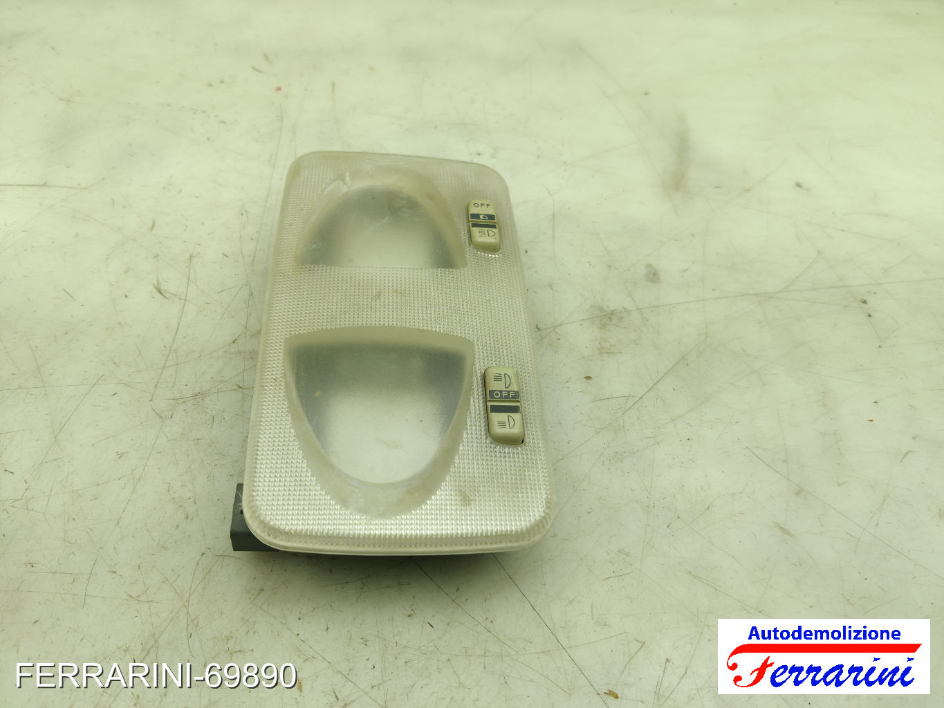 Plafoniera FIAT PUNTO 188 1999-2010 anteriore, frontale centrale, ant 735244963 7