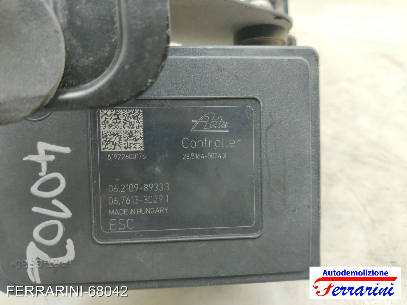 Centralina Pompa Abs HYUNDAI I10 BA, IA 1.0 2013-2023 58900B9800, 61922600176 6