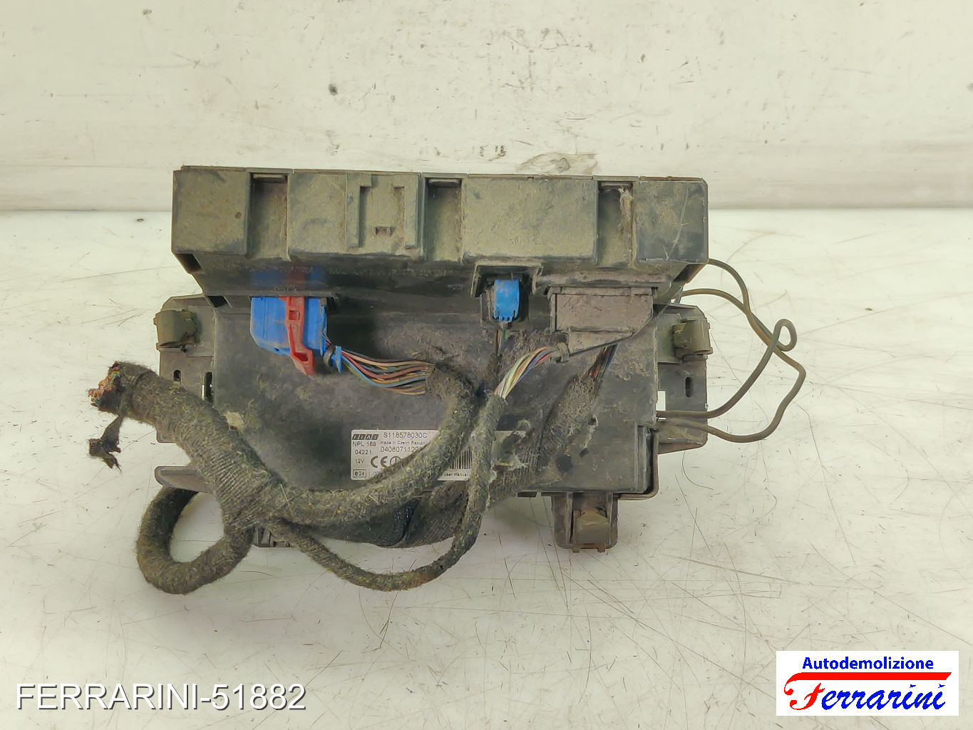 Body Computer FIAT PANDA 169 1.2 2003-2012 51740050, S118578030C, 040807112935 6