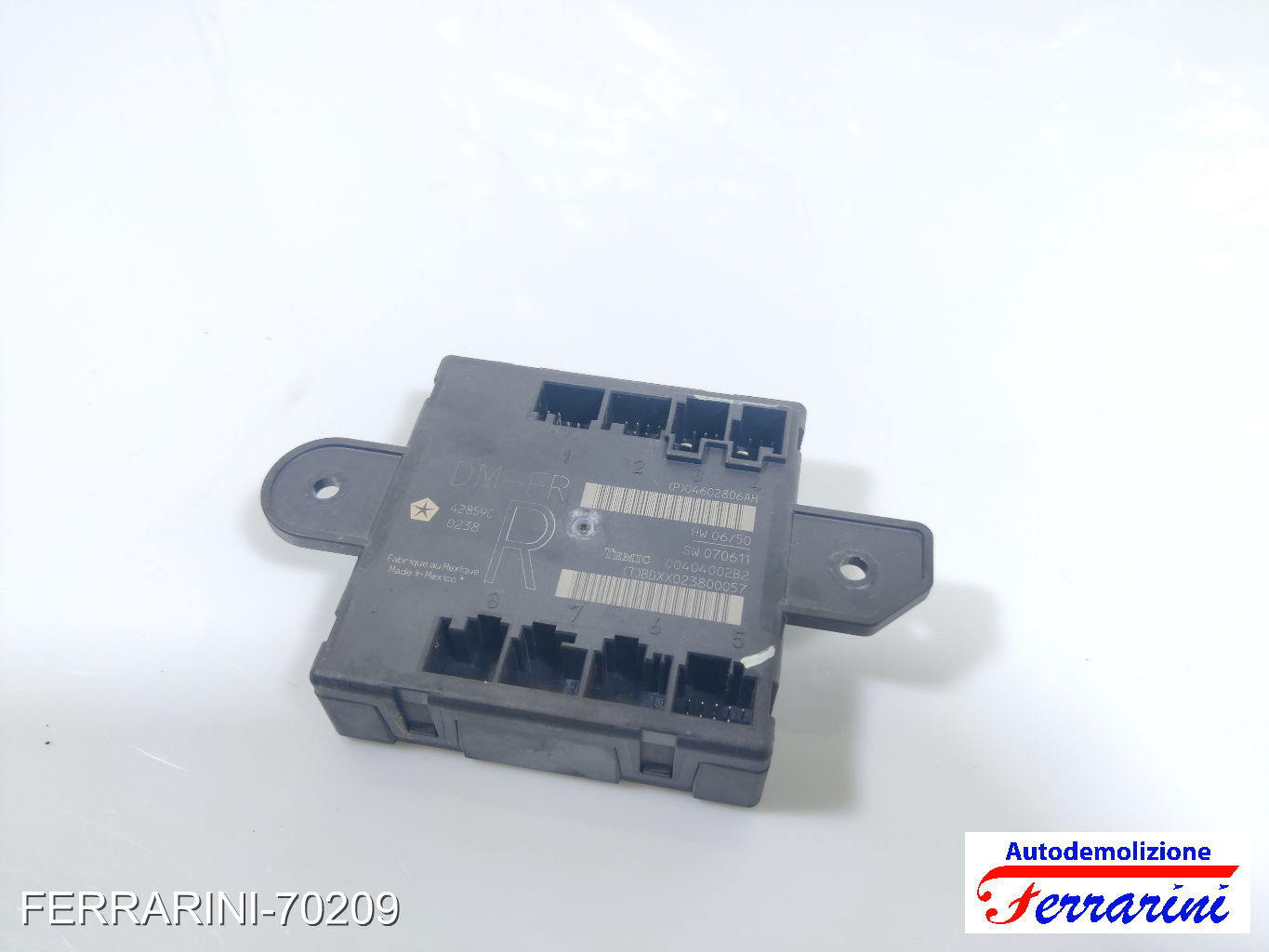 Centralina Porta Sportello CHRYSLER GRAND VOYAGER 5 RT 2007-2023 destra, dx