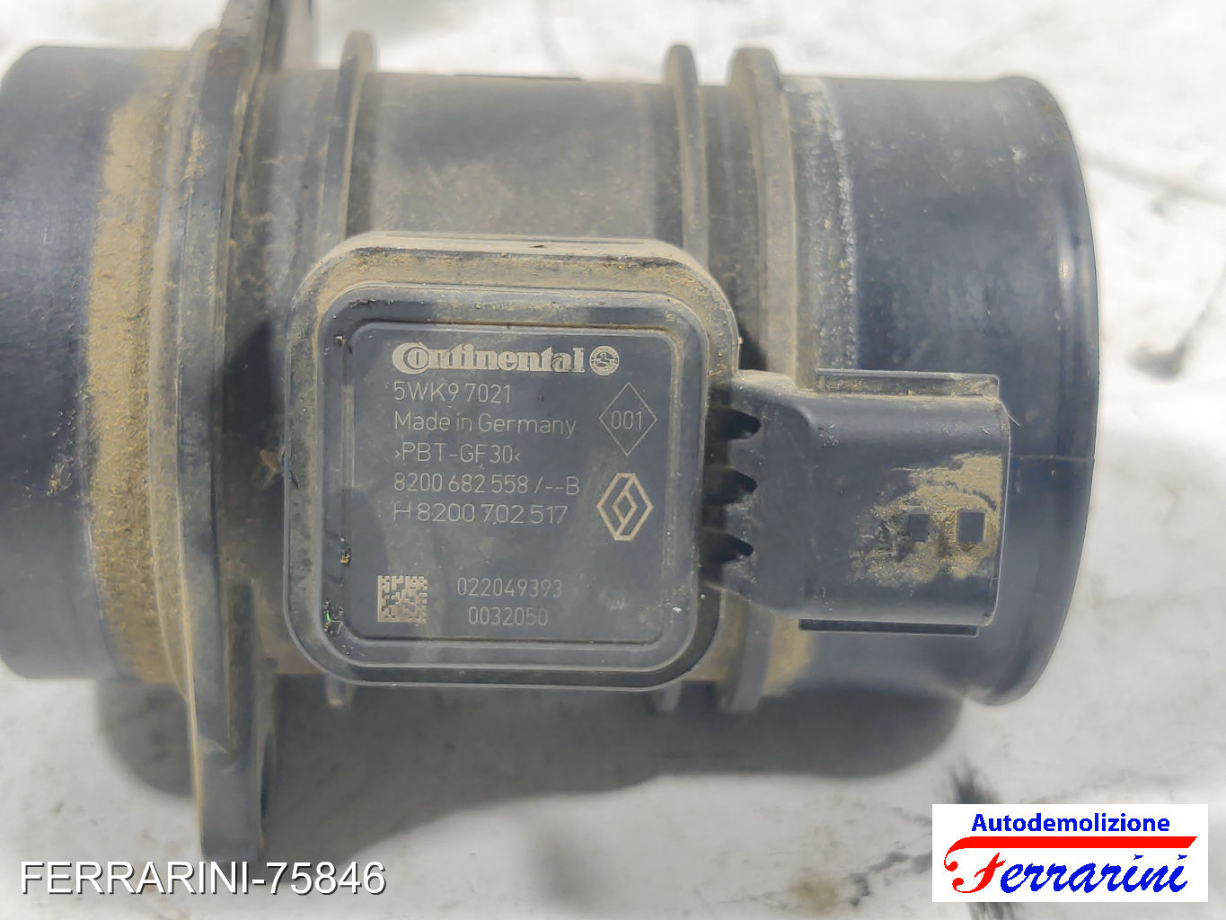 Debimetro RENAULT SCENIC 3 JZ0/1 1.5 DCI 2009-2023 8200682558, 8200702517