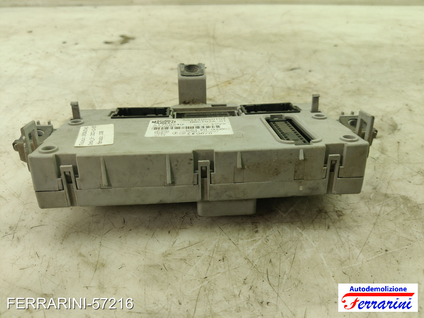 Kit Accensione FIAT STILO SW 192 1.9 D MULTIJET 2005-2008 0281012862, 51771190 12