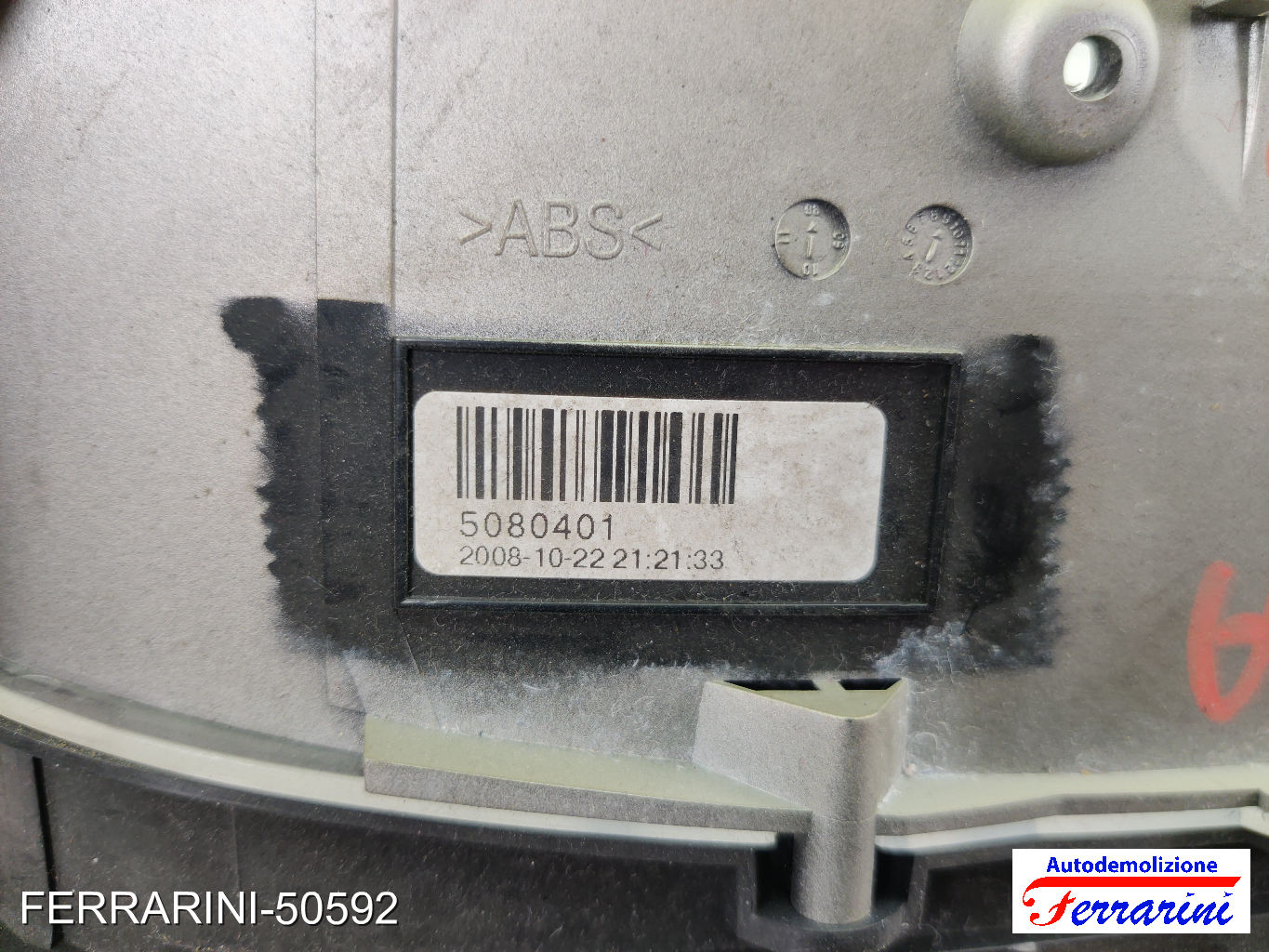 Quadro Contachilometri LANCIA DELTA 3 844 2.0 D MULTIJET 2008-2014 5080401