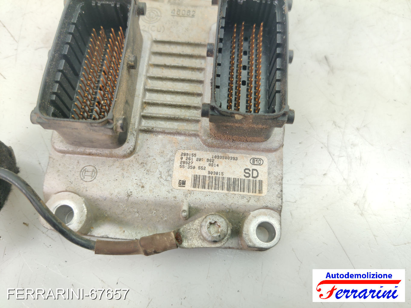 Kit Accensione OPEL CORSA C X01 1.2 2000-2009 0261207962, 55350552, 1039S00393 12
