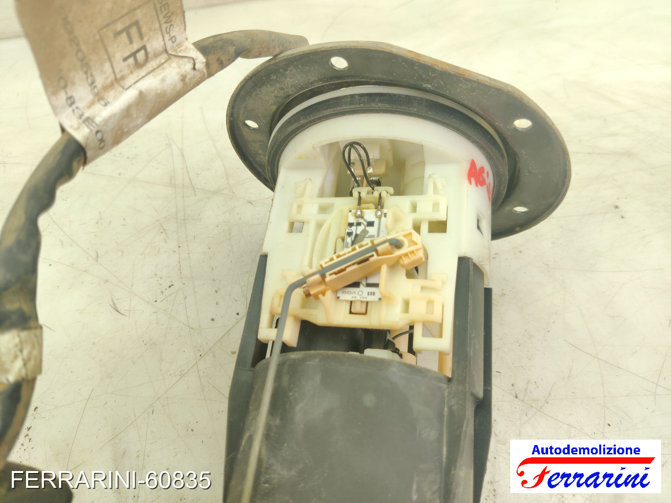 Cestello Pompa Galleggiante Serbatoio OPEL ASTRA G SW T98 1.6 CNG 2003-2004
