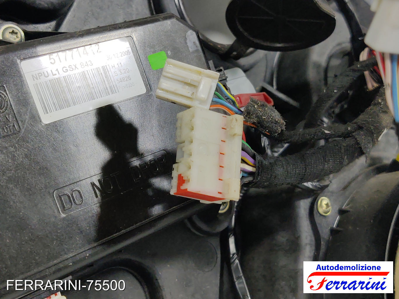 Alzavetro LANCIA YPSILON 843 2003-2011 sinistro, sx, frontale, anteriore 11