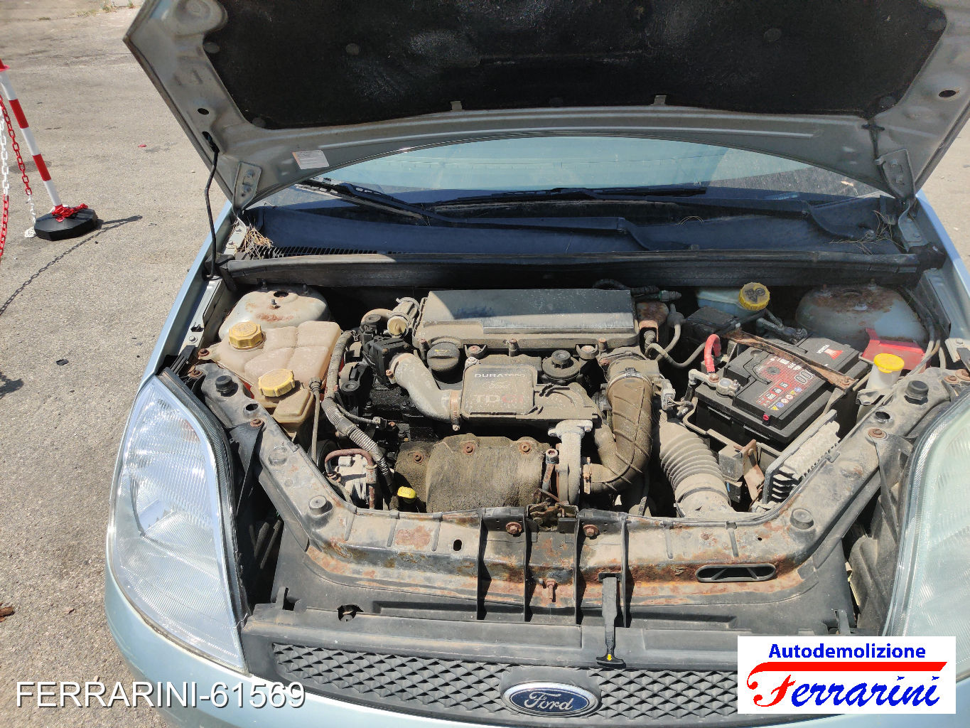 Ford Fiesta 5 JD, JH 1.4 TDCI 68CV 2001-2008
