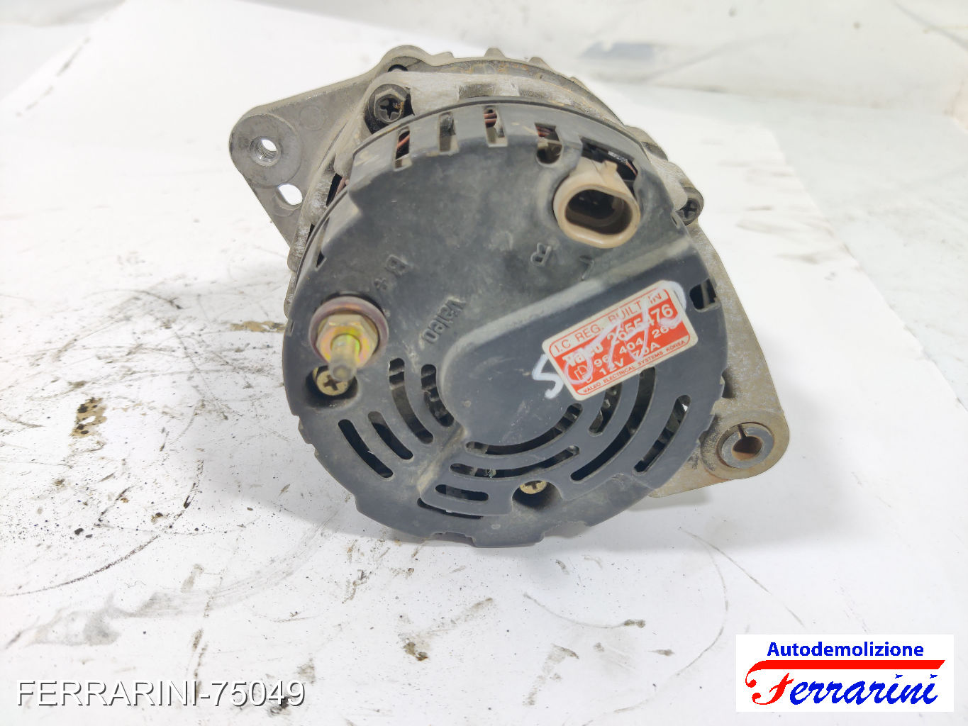 Alternatore DAEWOO KALOS KLAS 1.2 2003-2005 96404263, 2655476