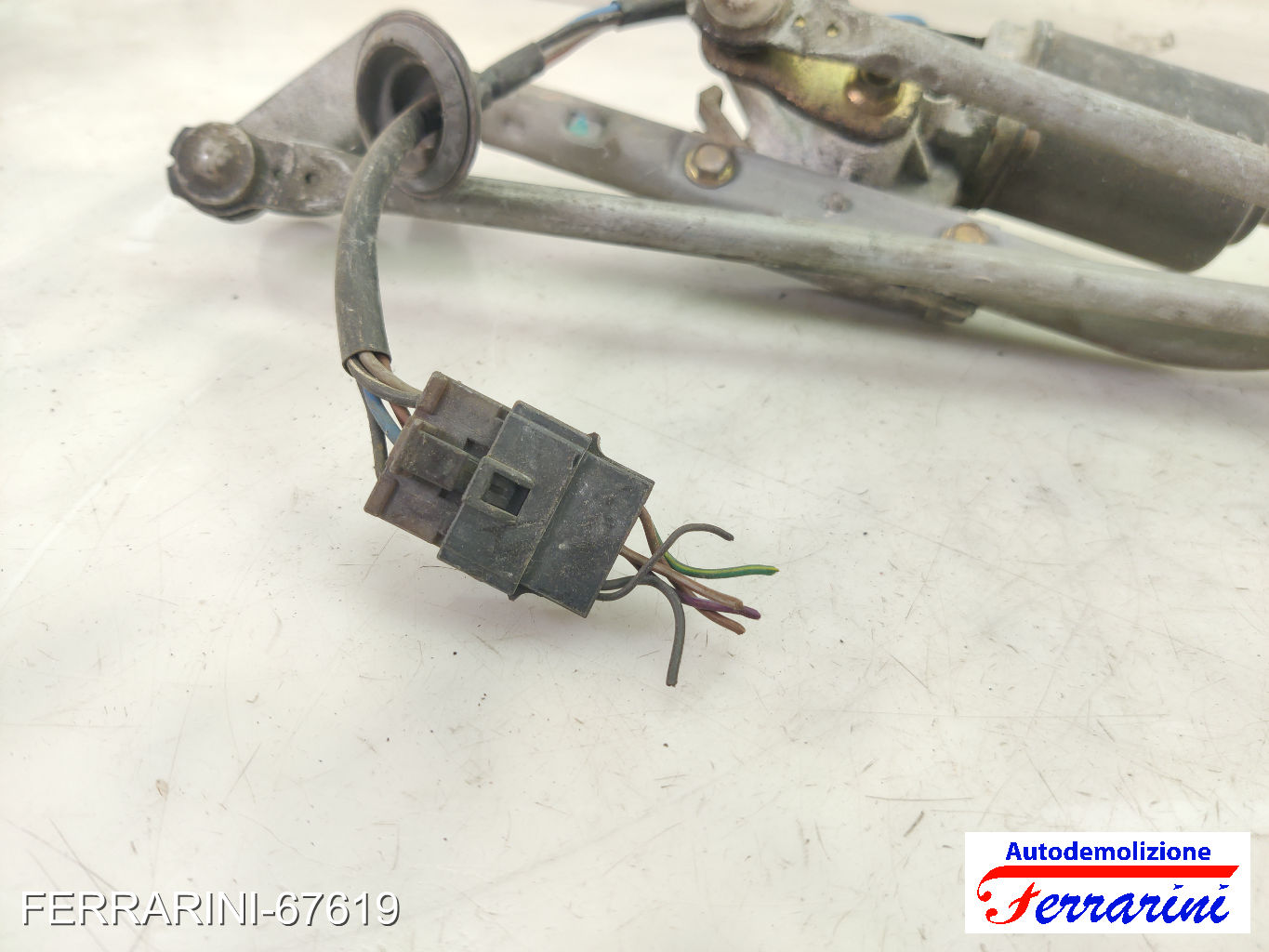 Spazzacqua Motorino Tergicristallo FORD FIESTA 5 JD, JH 2002-2008 anteriore 10