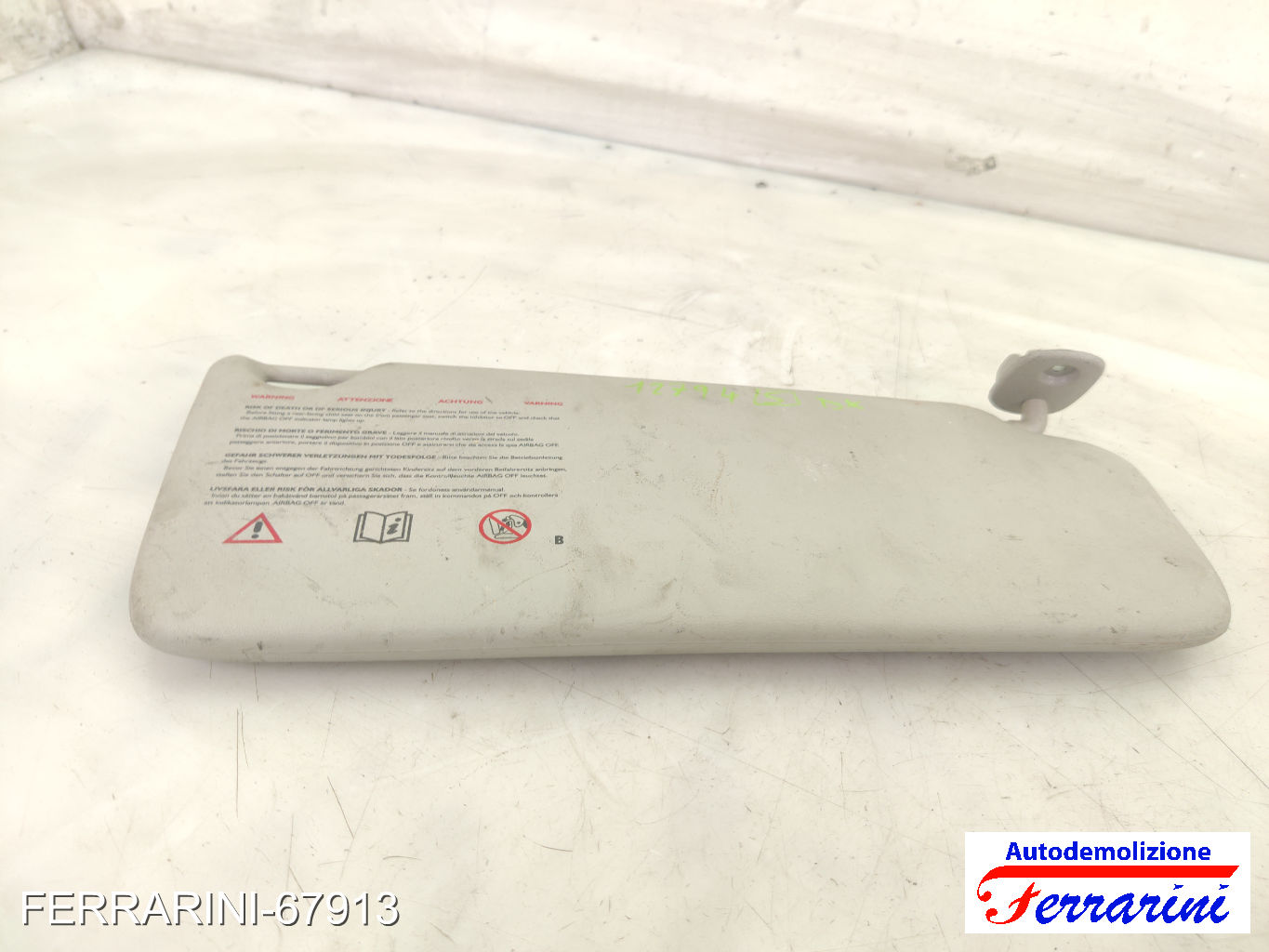 Aletta Parasole RENAULT TWINGO 2 CN0 2007-2014 sinistro, sx 964010223R 6