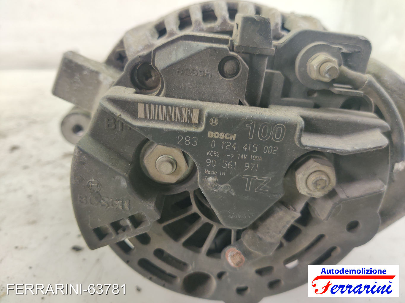 Alternatore OPEL ASTRA G SW T98 1.4 16V 1998-2004 90561971, 9195753, KCBZ14V100A 6