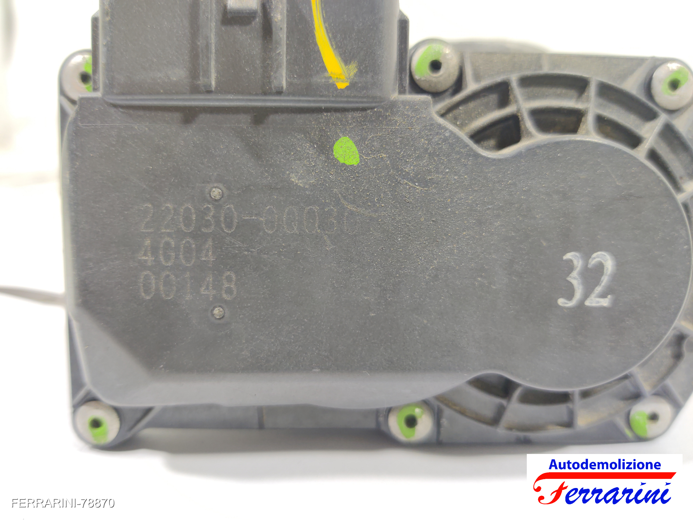 Corpo Farfallato TOYOTA AYGO B4 1.0 2014-2023 220300Q030, 1611551380, 2203000036