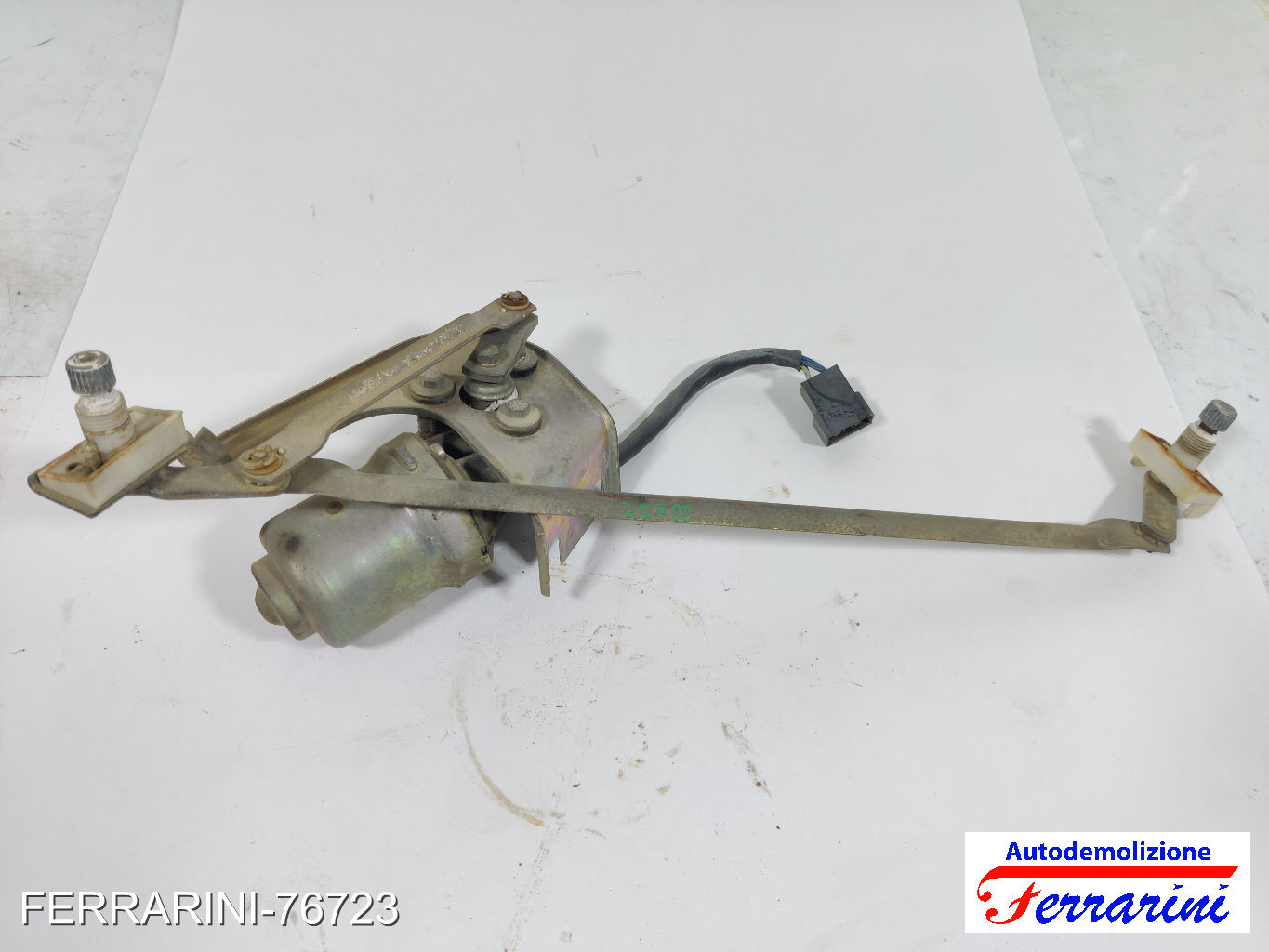 Spazzacqua Motorino Tergicristallo FIAT 126 126 1977-1987 anteriore, frontale