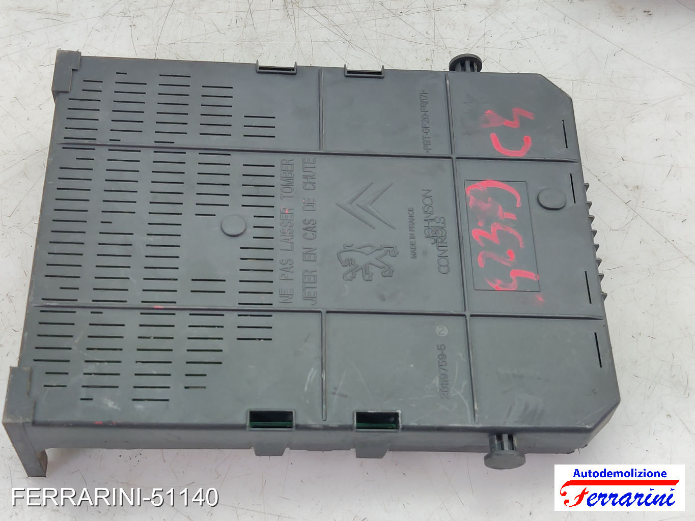 Kit Accensione CITROEN C4 PICASSO 1 UD 1.6 HDI 2007-2013 9665674480, 0281014729 8