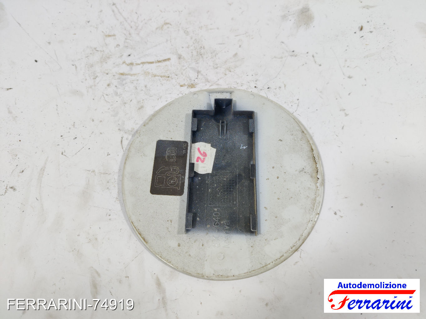 Sportellino Carburante OPEL MERIVA B S10 2011-2017 474 CASABLANCA WEISS