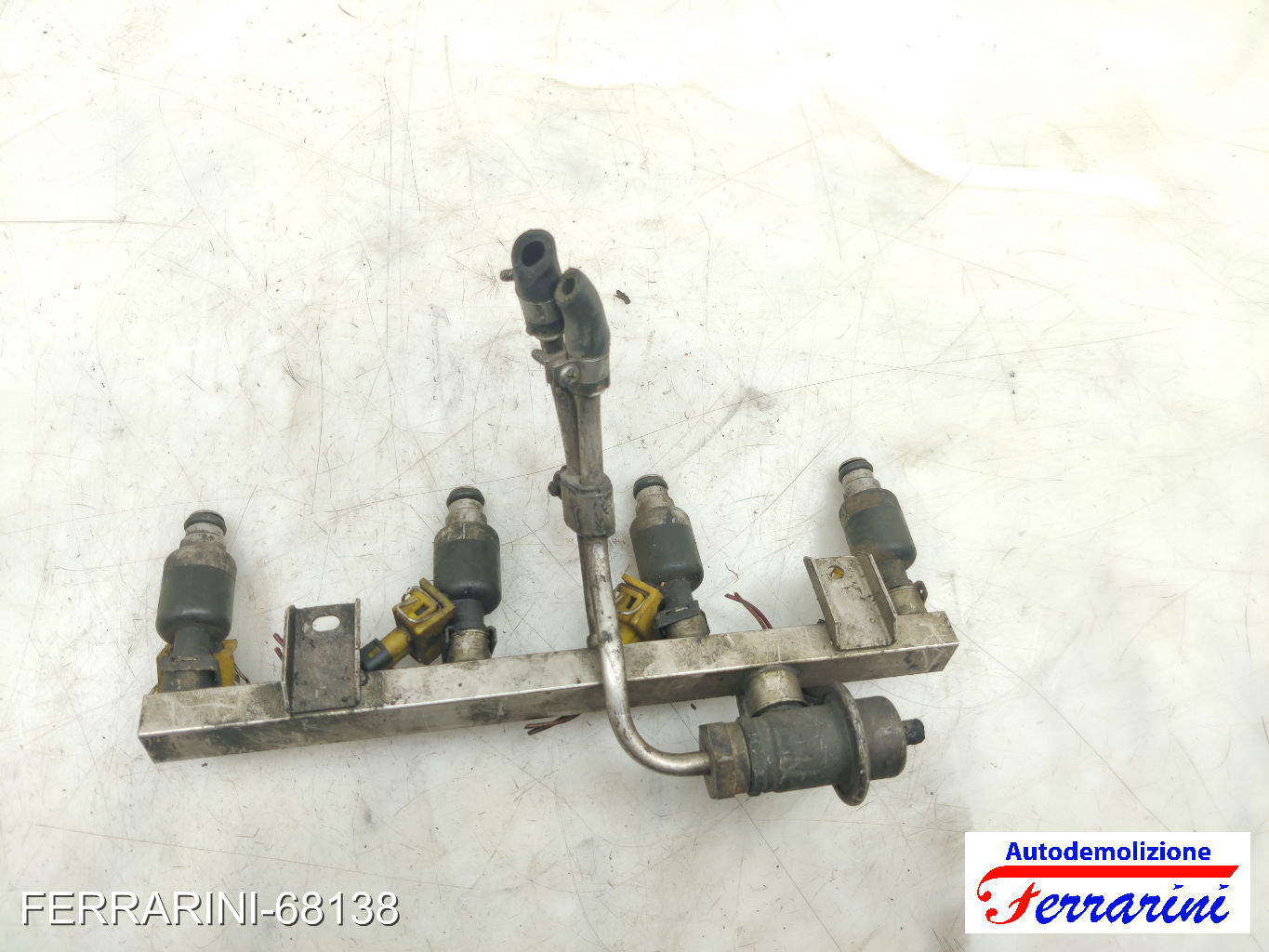 Flauto Con Iniettori FIAT SEICENTO 600 287 1.1 1998-2010 46515201, 0280155823