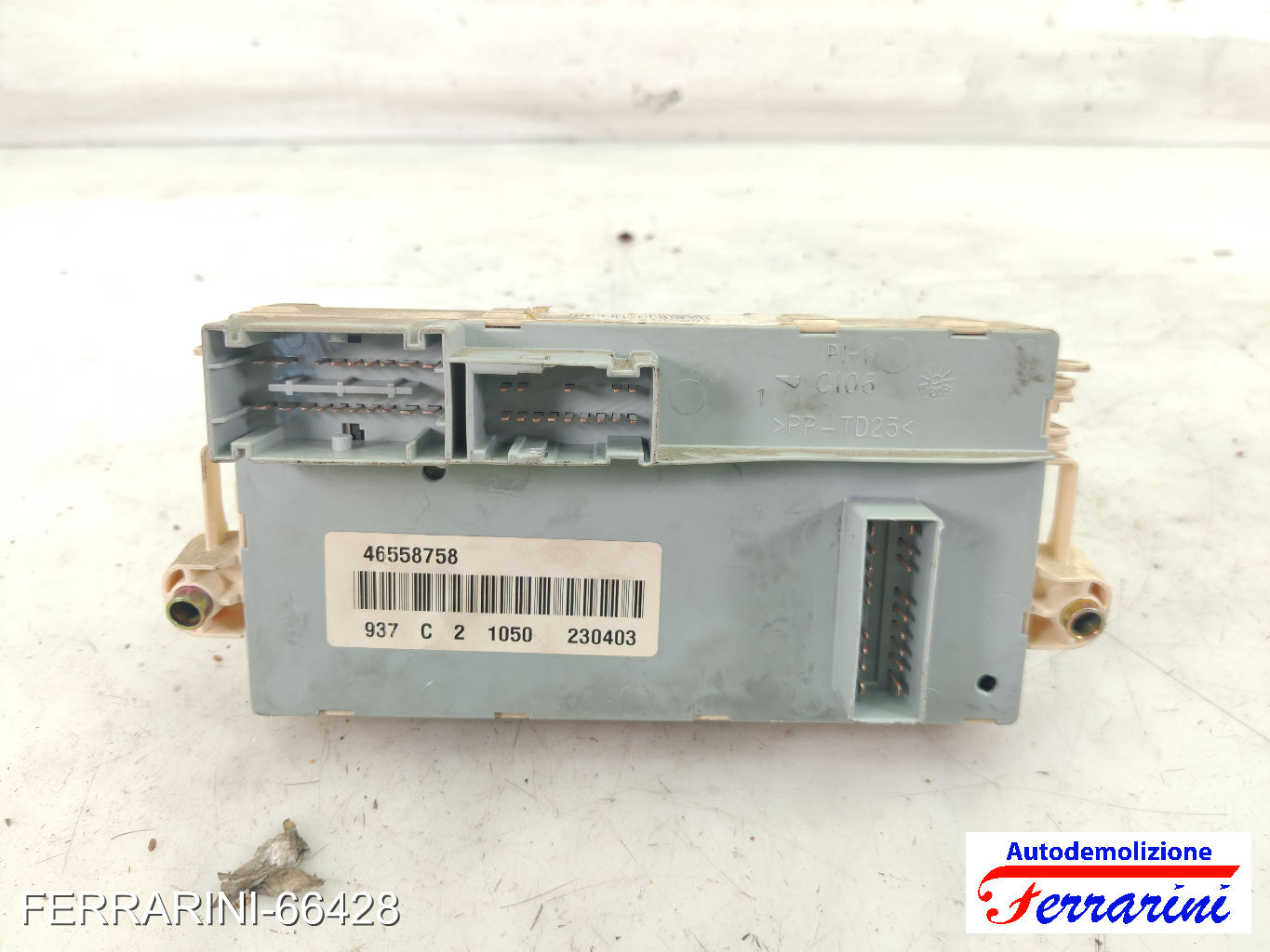 Body Computer ALFA ROMEO 147 937 1.6 16V T.SPARK 2001-2010 46558758, 51711428 7