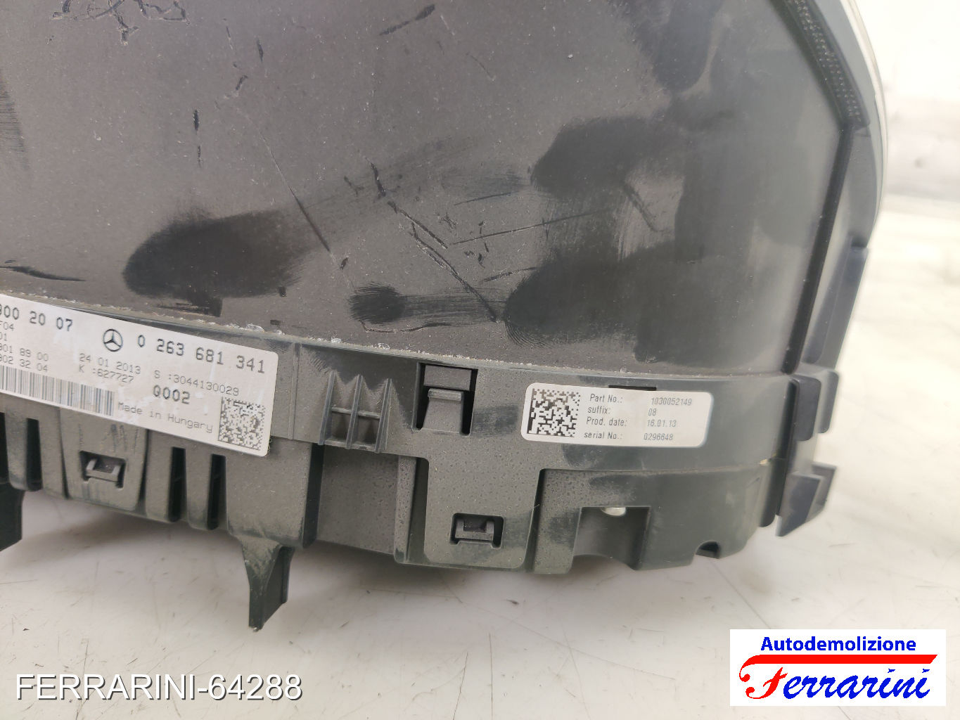 Quadro Contachilometri MERCEDES CLASSE B W242, W246 B 180 CDI 2011-2014 8