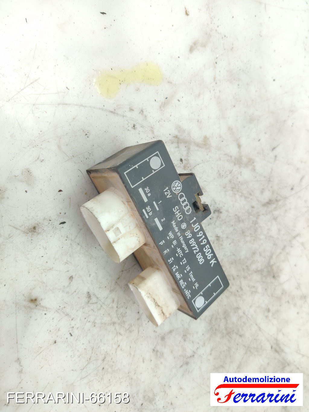 Centralina Ventola Radiatore AUDI A3 8L1 1.9 TDI 2000-2003 1J0919506K, 898972000