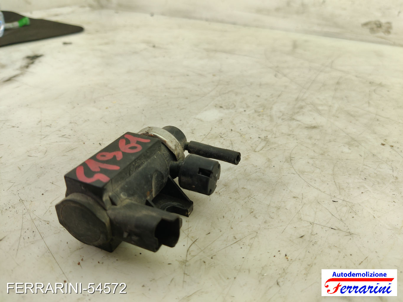 Elettrovalvola convertitore di pressione turbo PEUGEOT 307 3A/C 2.0 HDI 110