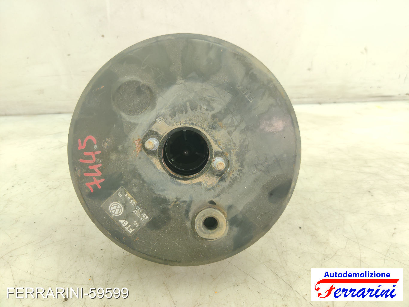 Servofreno VW POLO 9A, 9N 1.2 2007-2009 6Q1614105AH, 601614105AH
