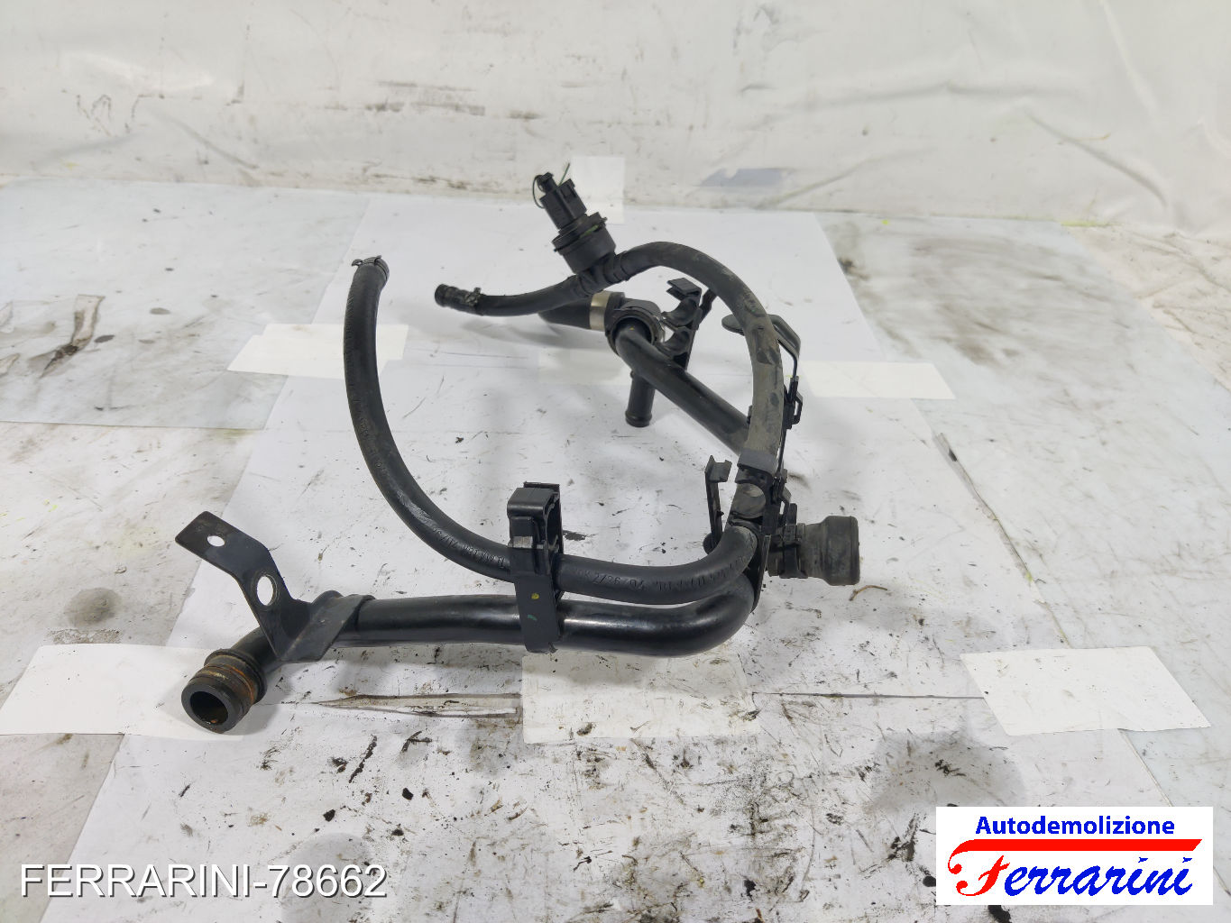 tubo acqua motore AVB VW PASSAT VARIANT 3B6 1.9 TDI 2000-2005 3B0121324 7