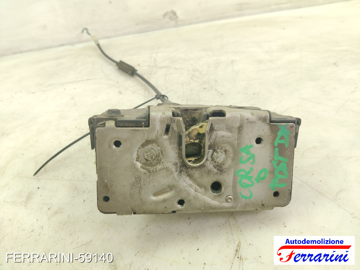 Serratura Porta OPEL CORSA D S07 2009-2014 destro, dx, posteriore, post 13258267