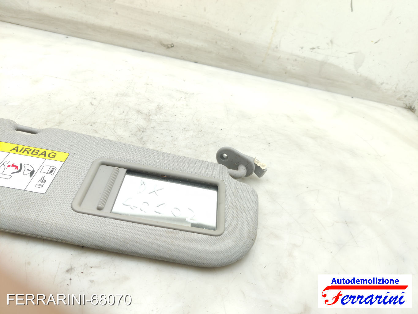 Aletta Parasole HYUNDAI I10 BA, IA 2013-2023 destro, dx 85220K7610NNB 8