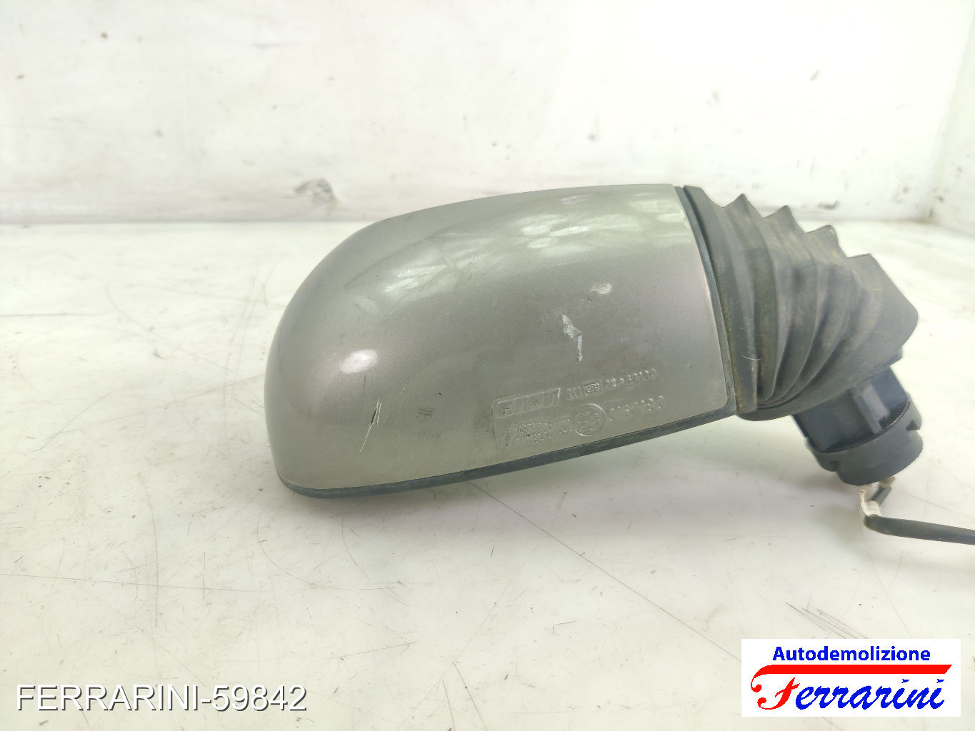 Specchietto Laterale FIAT PUNTO 188 1999-2010 destro, dx 249 BIANCO BANCHISA