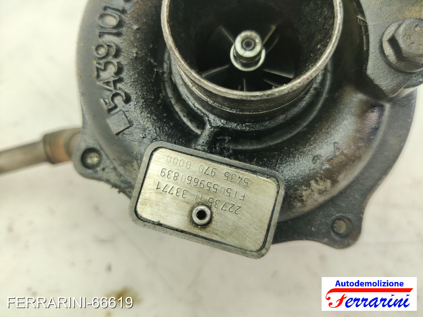 Turbina NISSAN MICRA 3 K12 1.5 DCI 2003-2010 54359700000, 8200409030 11