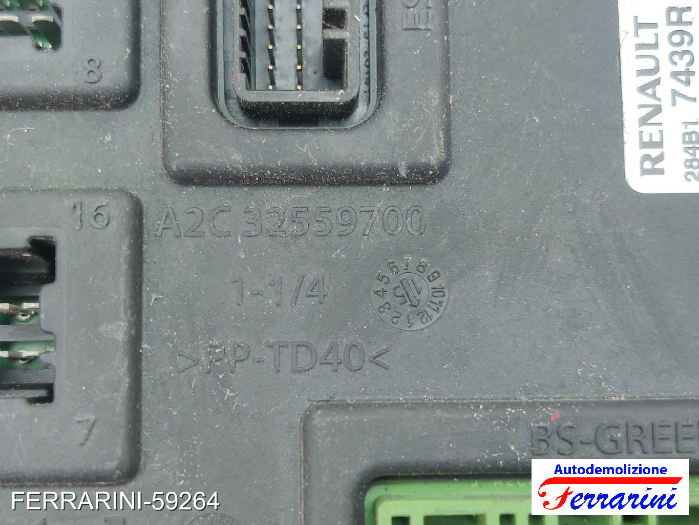 BCM Centralina Comfort RENAULT MEGANE 4 B9A M N 2015-2023 284B17439R