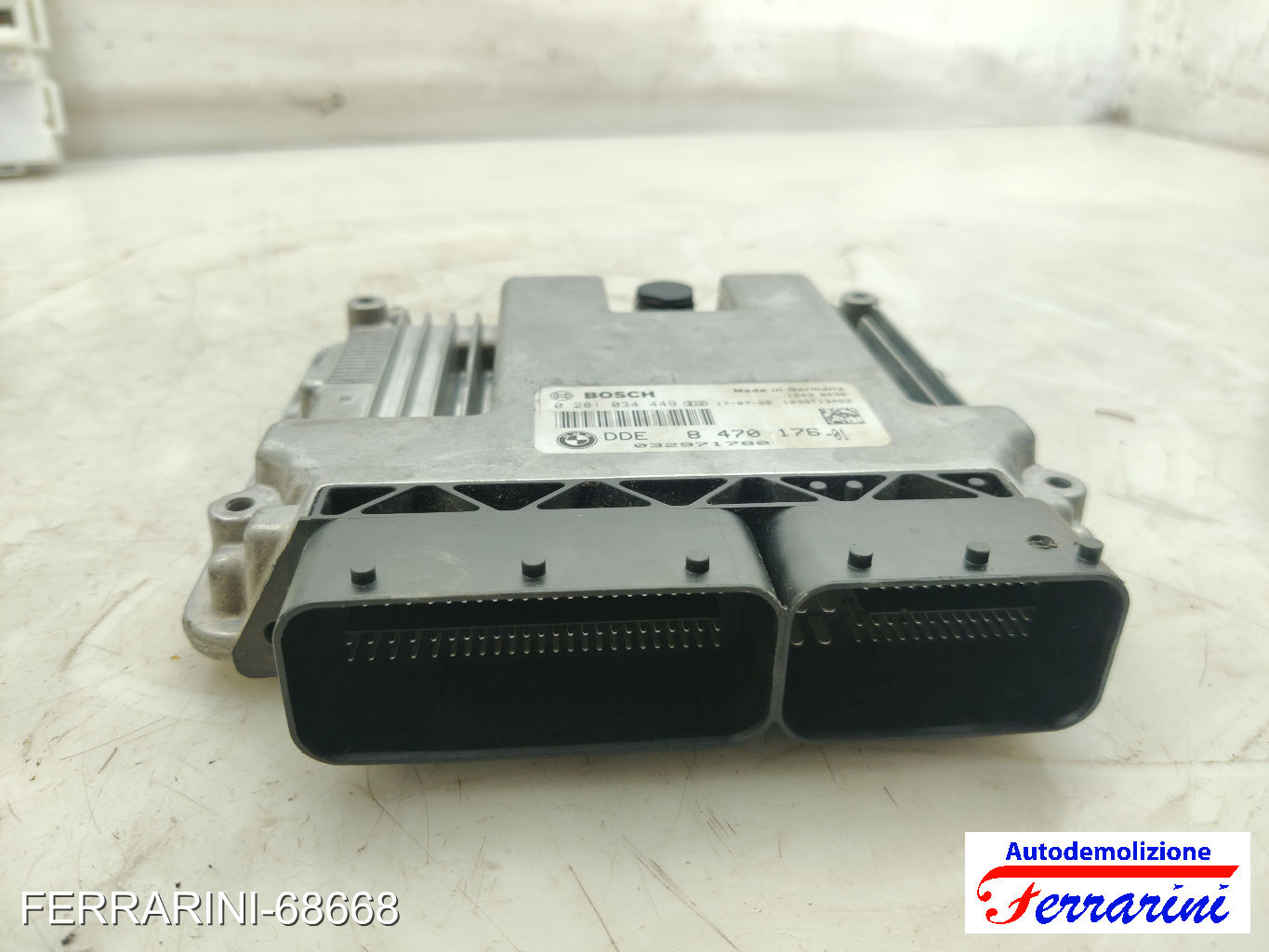 Kit Accensione BMW X1 F48 SDRIVE 18D 2015-2023 0281039026 16