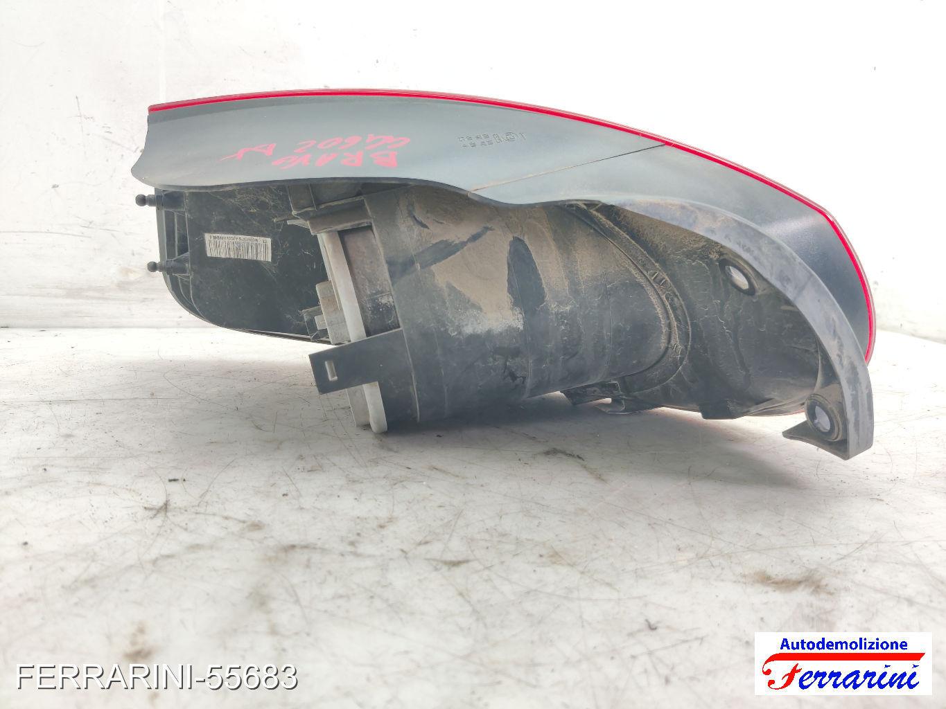 Fanalino Stop Posteriore FIAT BRAVO 2 198 2007-2014 destro, dx, posteriore, post 12